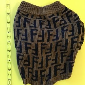 Fendi - Small Dog or cat sweater